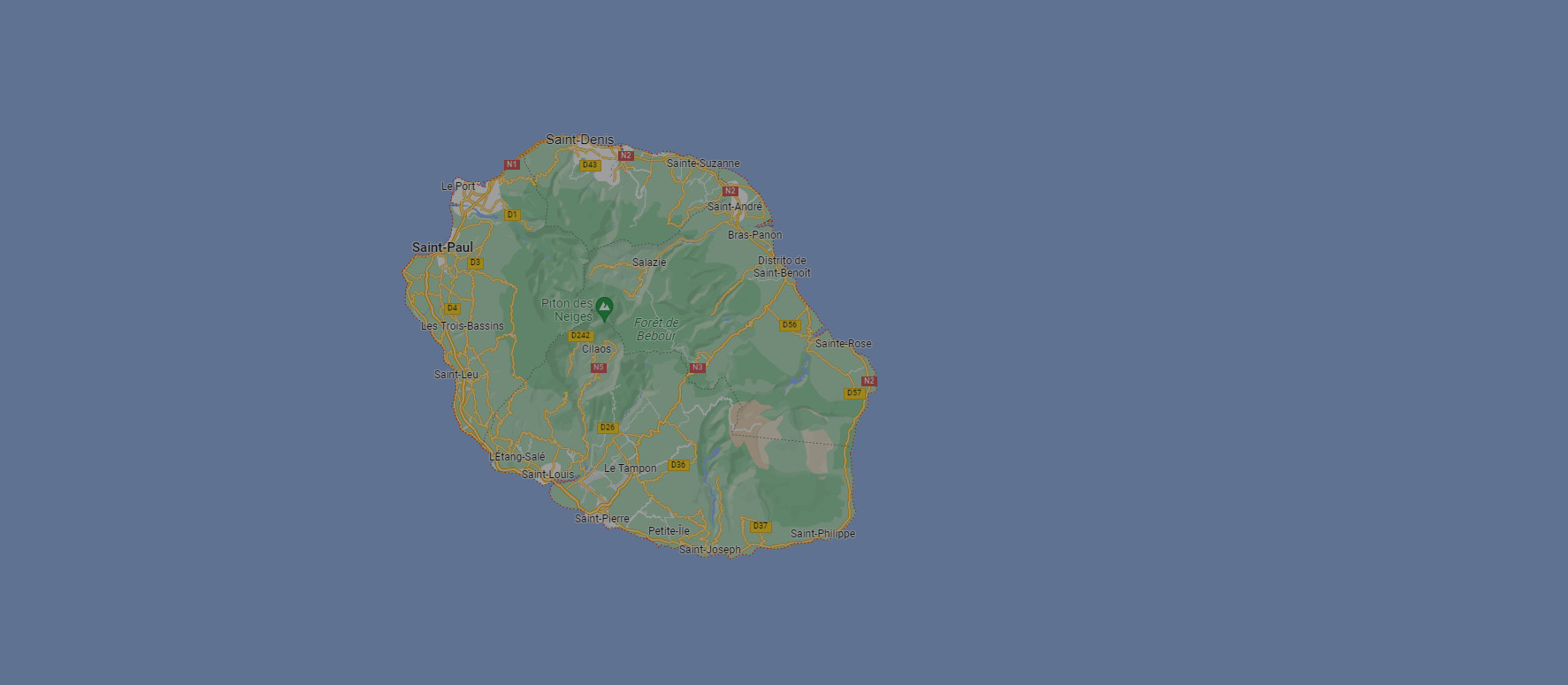 Car Hire in La Réunion